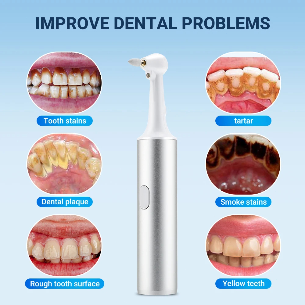 Teeth Whitening Toothbrush - Electric Tooth Cleaner Teeth Polishing Instrument