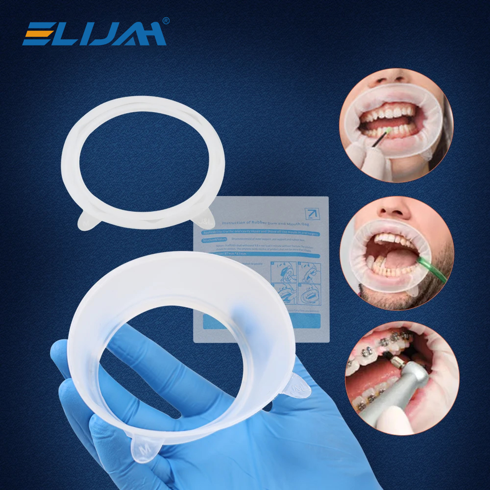 Teeth Whitening Accelerator - ELIJAH Dental Rubber Mouth Opener O