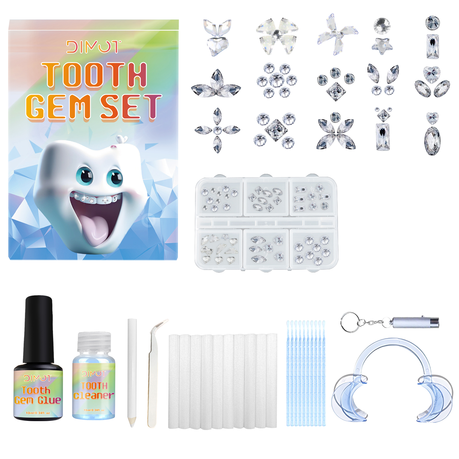 Tooth Gem Kit - DIY Tooth Gem Kit Tooth Decoration