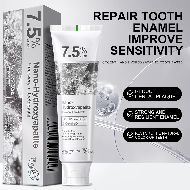 Teeth Whitening Thailand - 1/3pcs 7.5% Hydroxyphosphate Gray Stone Toothpaste