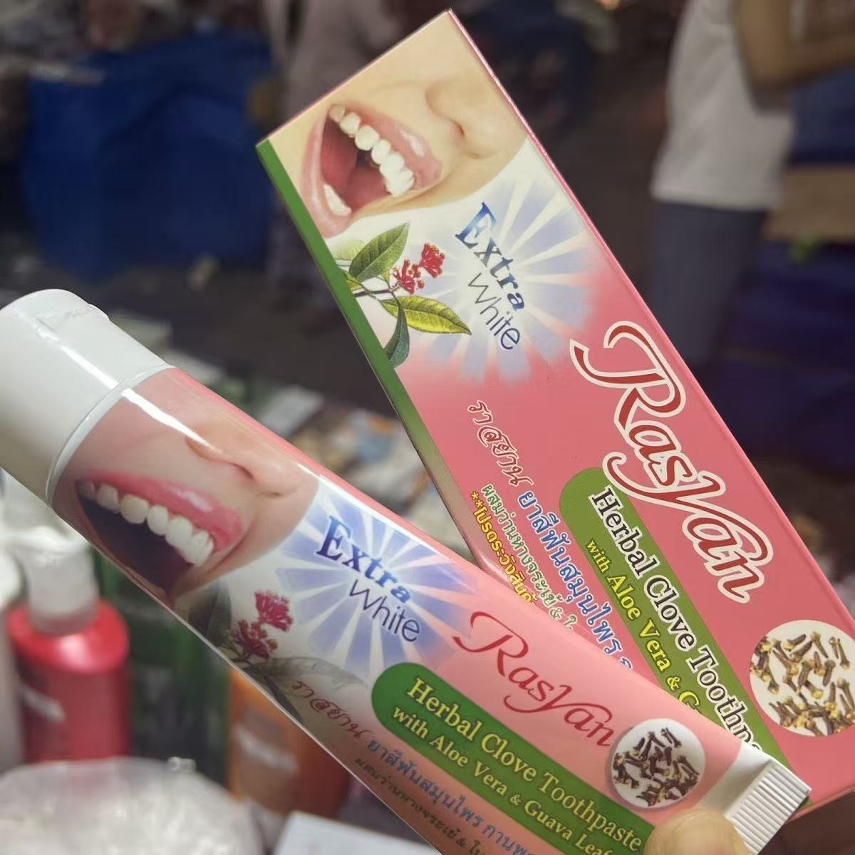 Teeth Whitening Thailand - Thailand Rasyan Toothpaste Bad Breath Protecting