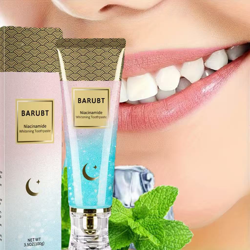 Teeth Whitening Thailand - BARUBT Niacinamide Whitening Toothpaste removes tooth