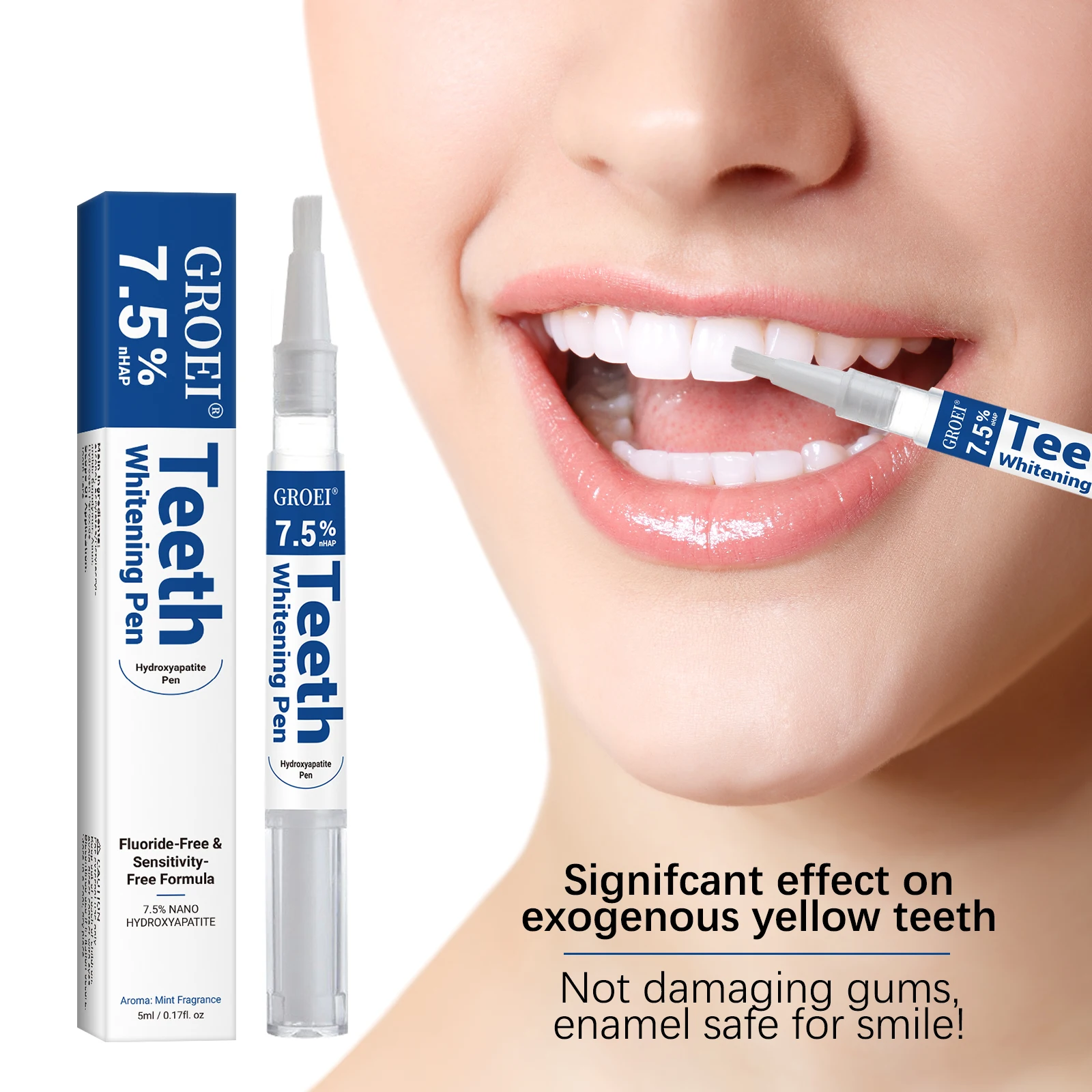 Hydroxyapatite Tooth Whitening - Teeth Whitening Gel Pen ulasan dan harga