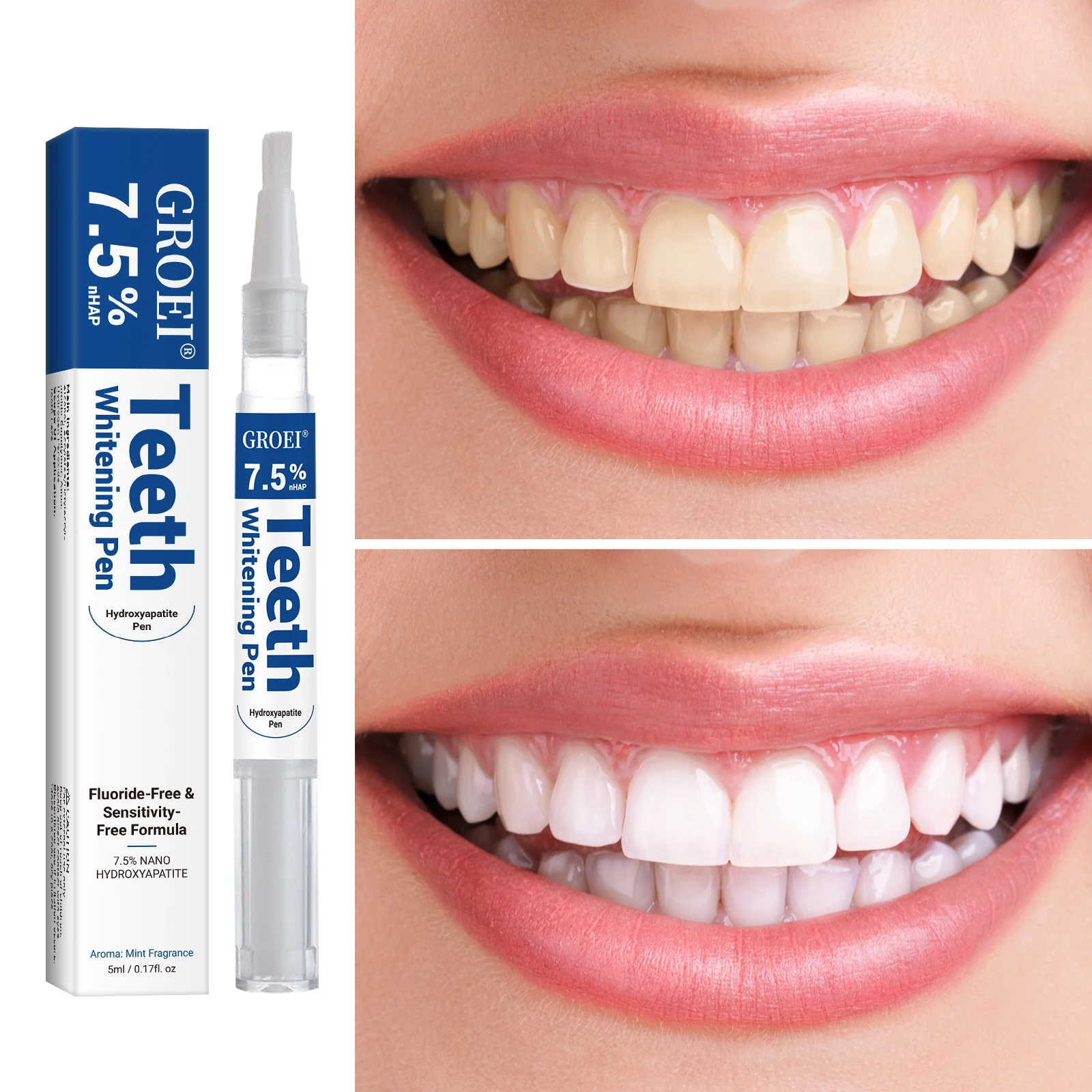 Hydroxyapatite Tooth Whitening - Teeth Whitening Gel Pen ulasan dan harga