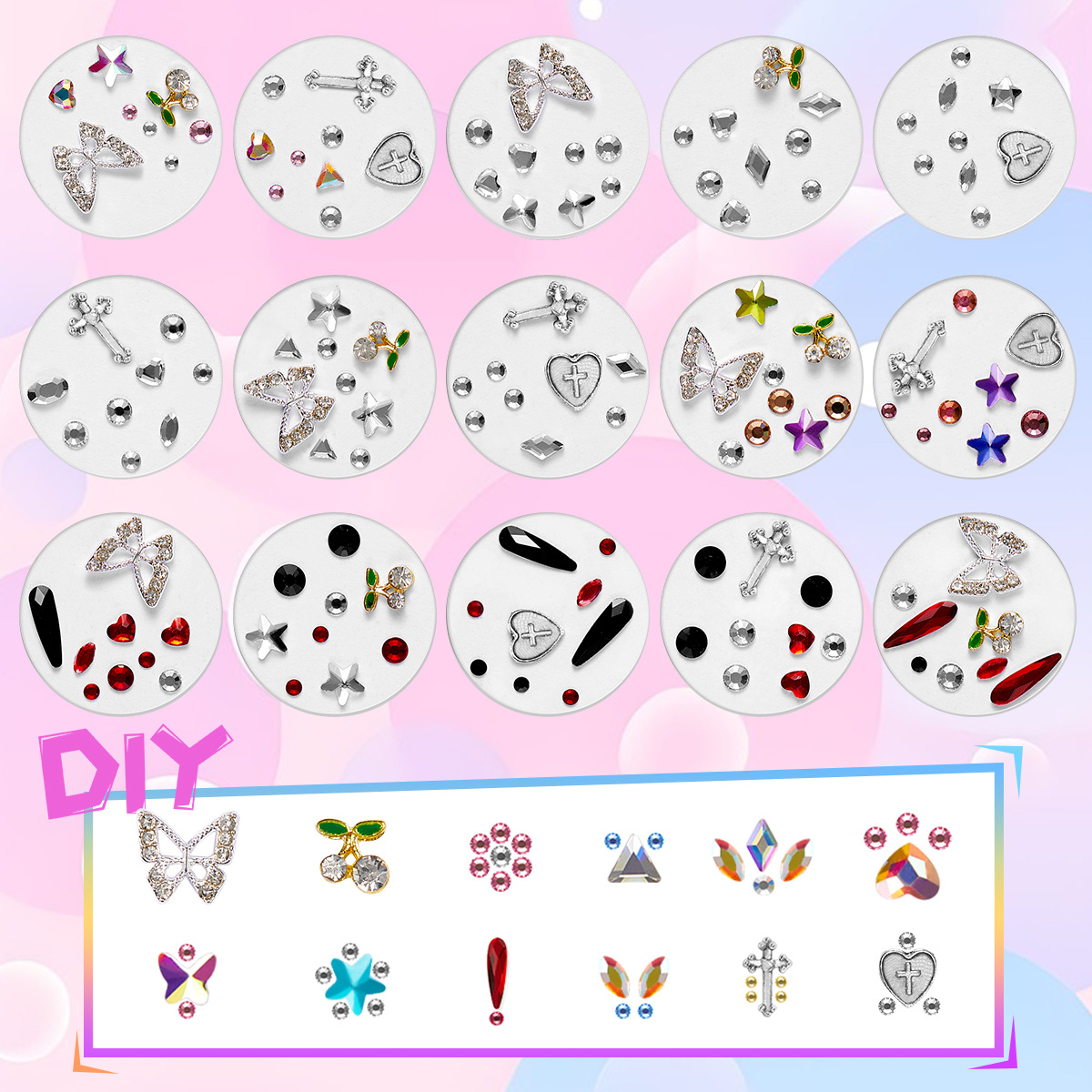 1 Set Fashion Professional Too - Tooth Gem Kit ulasan dan harga