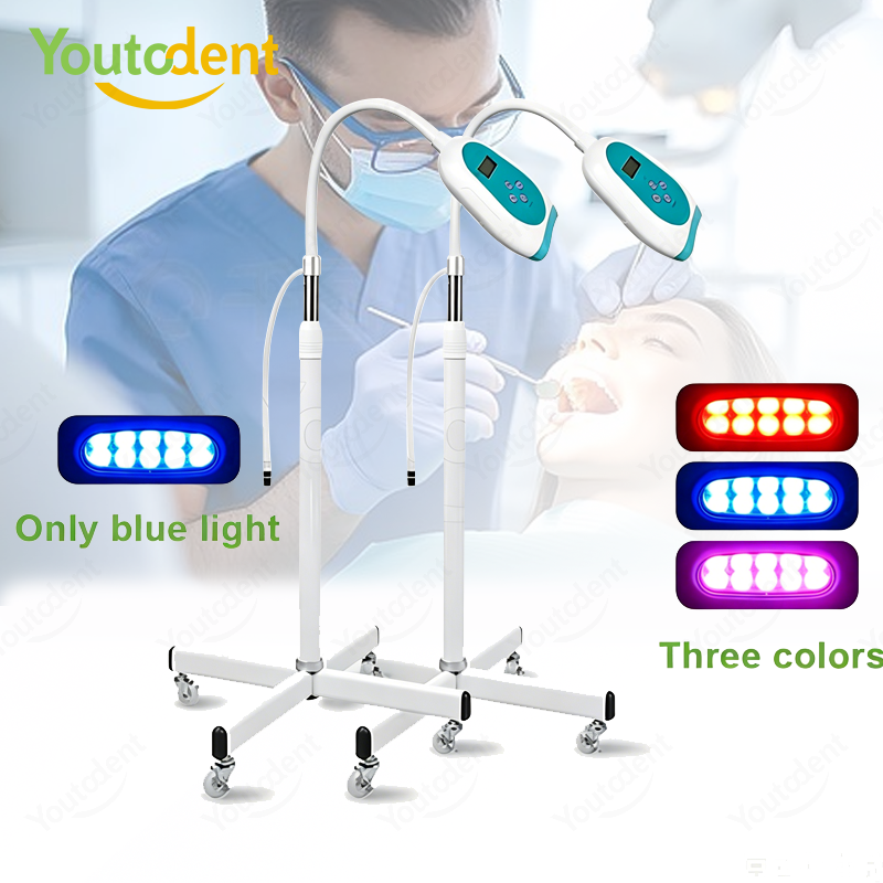 50W Dental Touch Screen 3 Colo - Teeth Whitening Accelerator ulasan dan harga