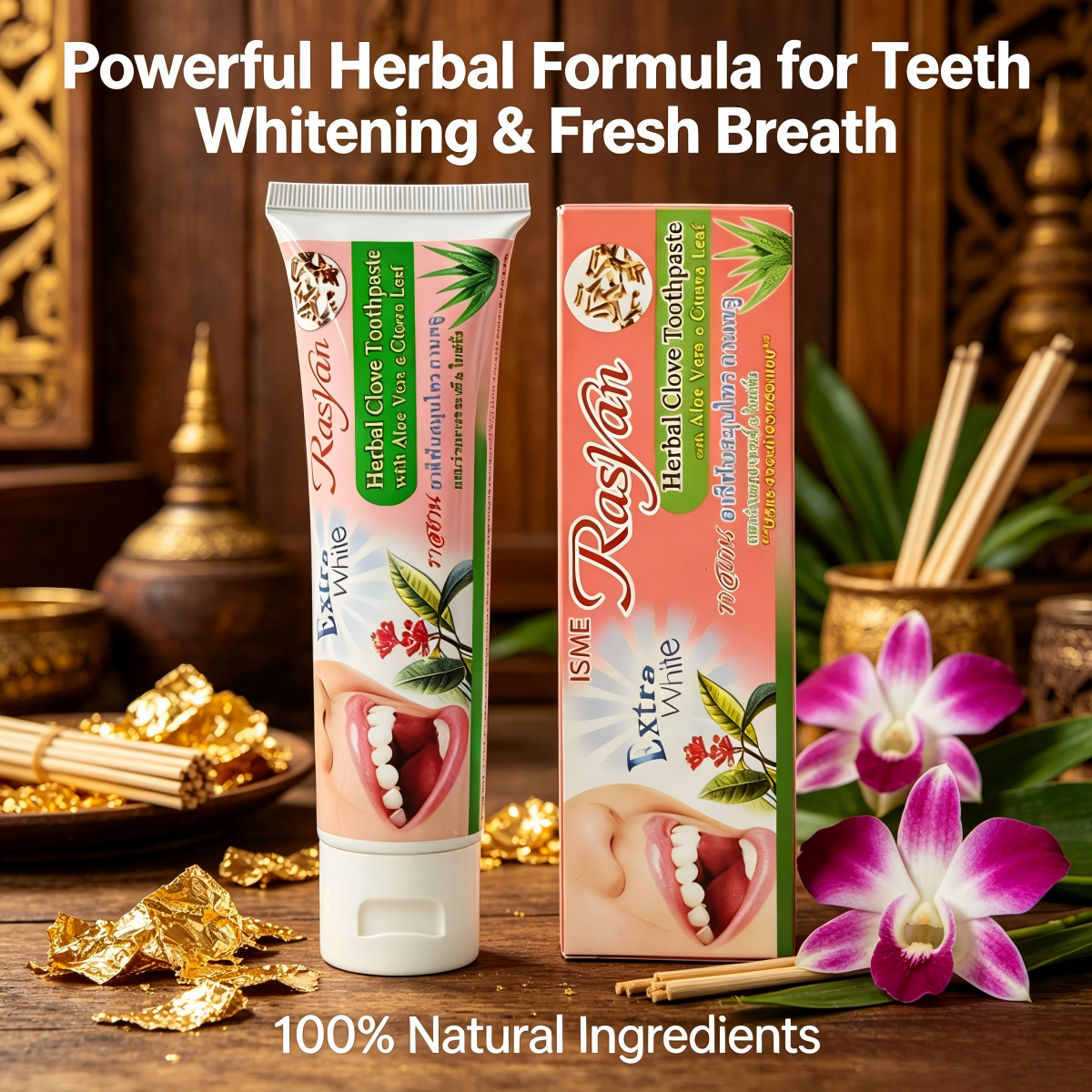 Thai Rasyan Herbal Whitening T - Teeth Whitening Thailand ulasan dan harga