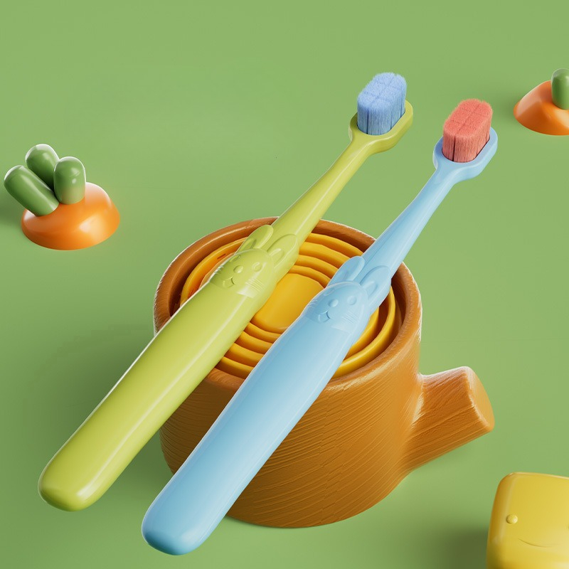 Cute Rabbit Shaped Children To - Teeth Whitening Toothbrush ulasan dan harga