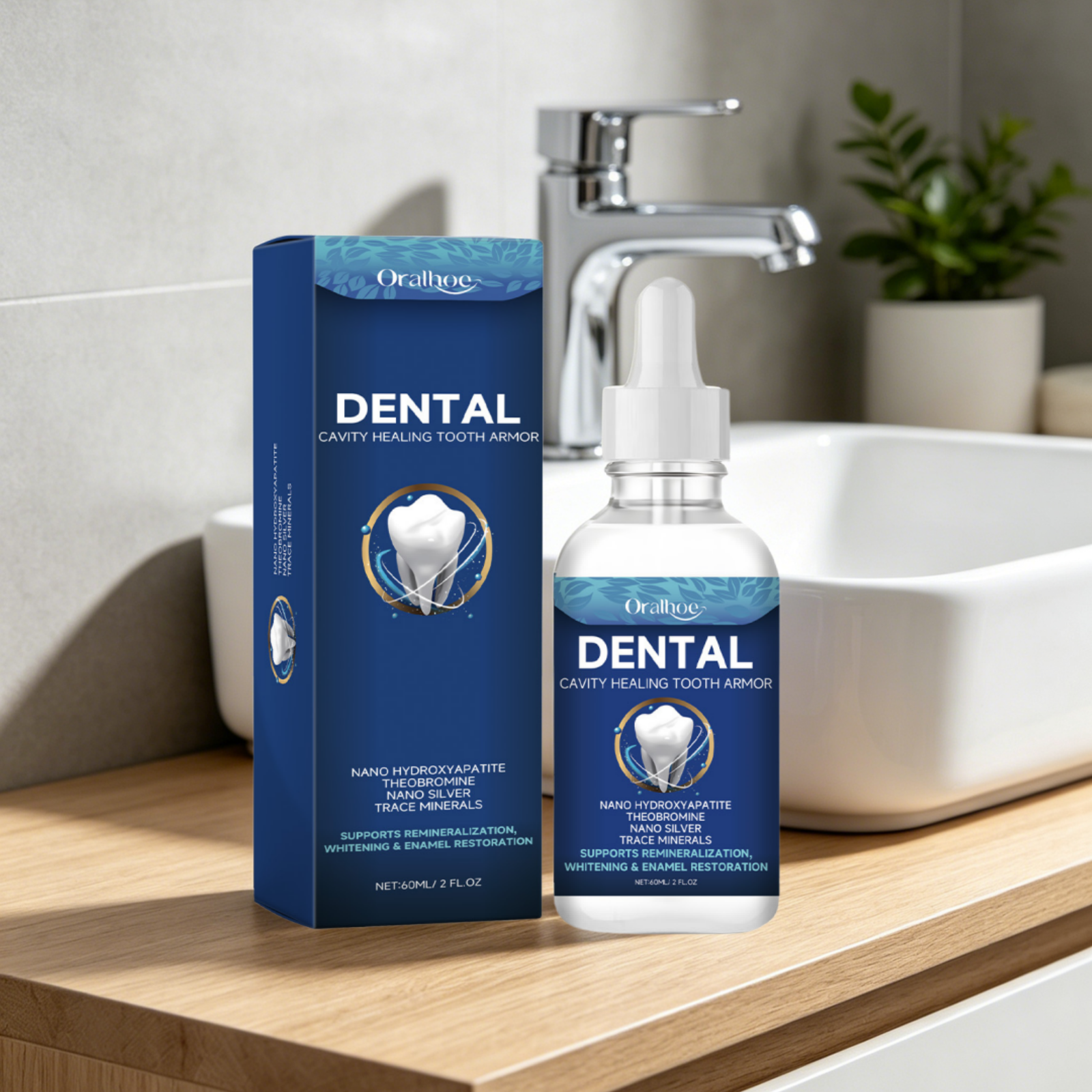 Oralhoe Dental Care Serum Teet - Remineralizing Toothpaste ulasan dan harga