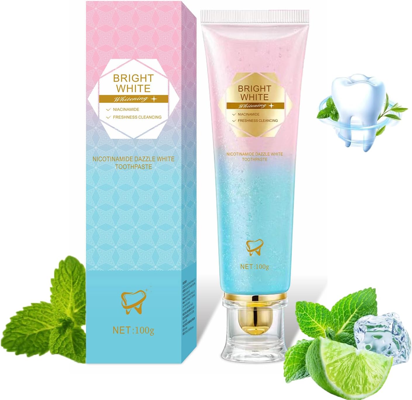 Niacinamide Whitening Toothpas - Remineralizing Toothpaste ulasan dan harga