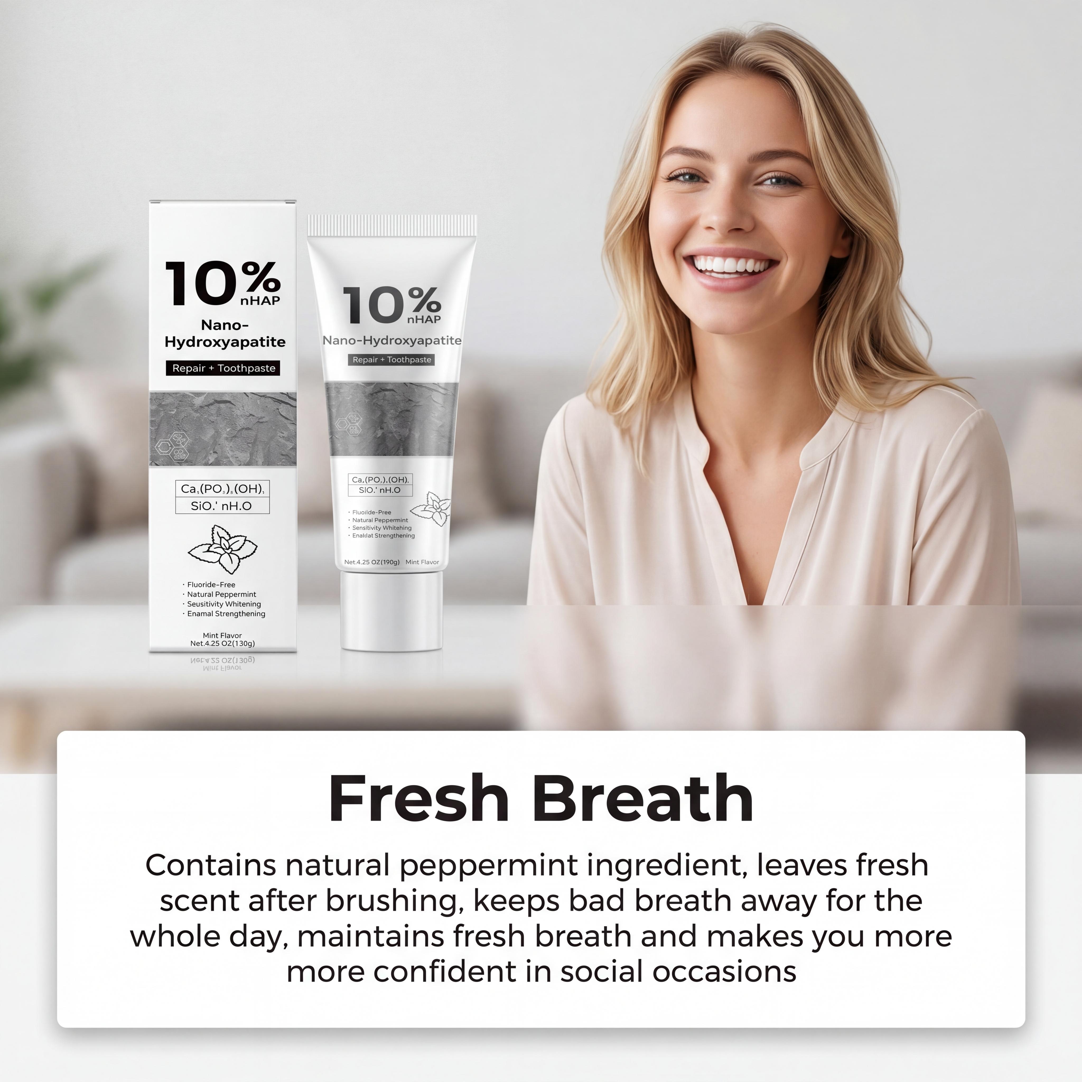 Nano-Hydroxyapatite Toothpaste - Remineralizing Toothpaste ulasan dan harga