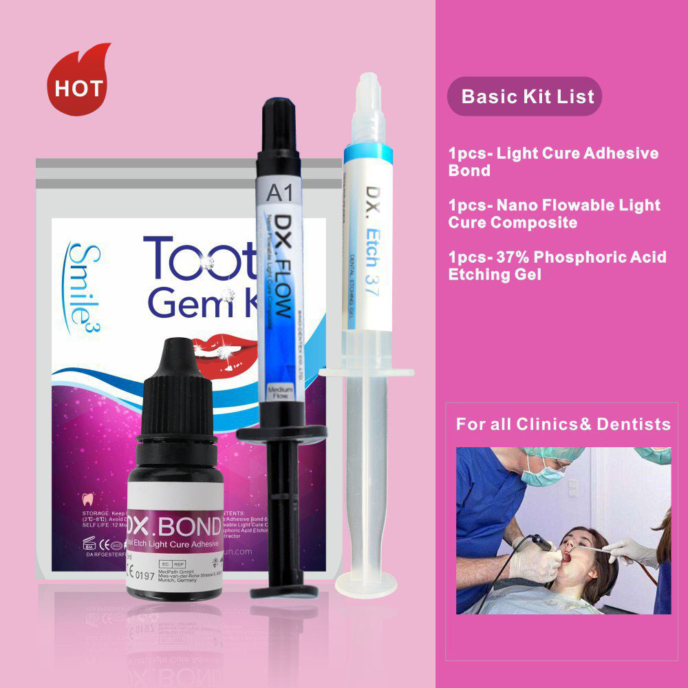 HOT Tooth Gem Kit Teeth Decora - Teeth Whitening Kit ulasan dan harga