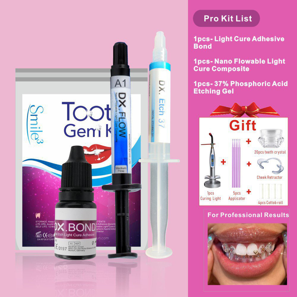 HOT Tooth Gem Kit Teeth Decora - Teeth Whitening Kit ulasan dan harga
