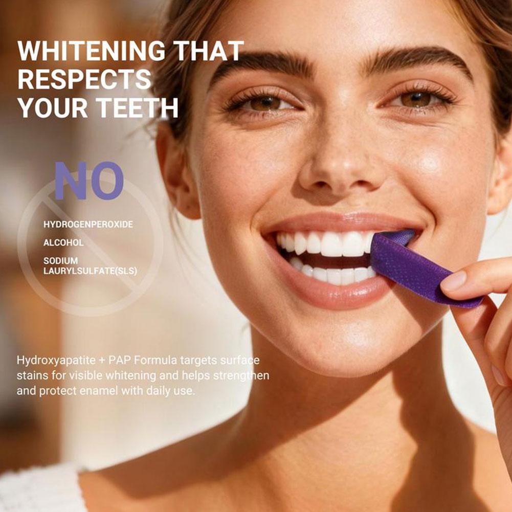 Purple Teeth Whitening Strip N - Teeth Whitening Instant ulasan dan harga
