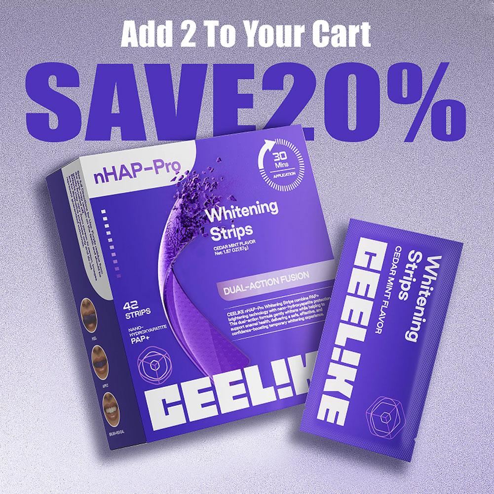 Purple Teeth Whitening Strip N - Teeth Whitening Instant ulasan dan harga