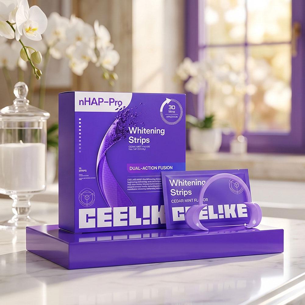 Purple Teeth Whitening Strip N - Teeth Whitening Instant ulasan dan harga