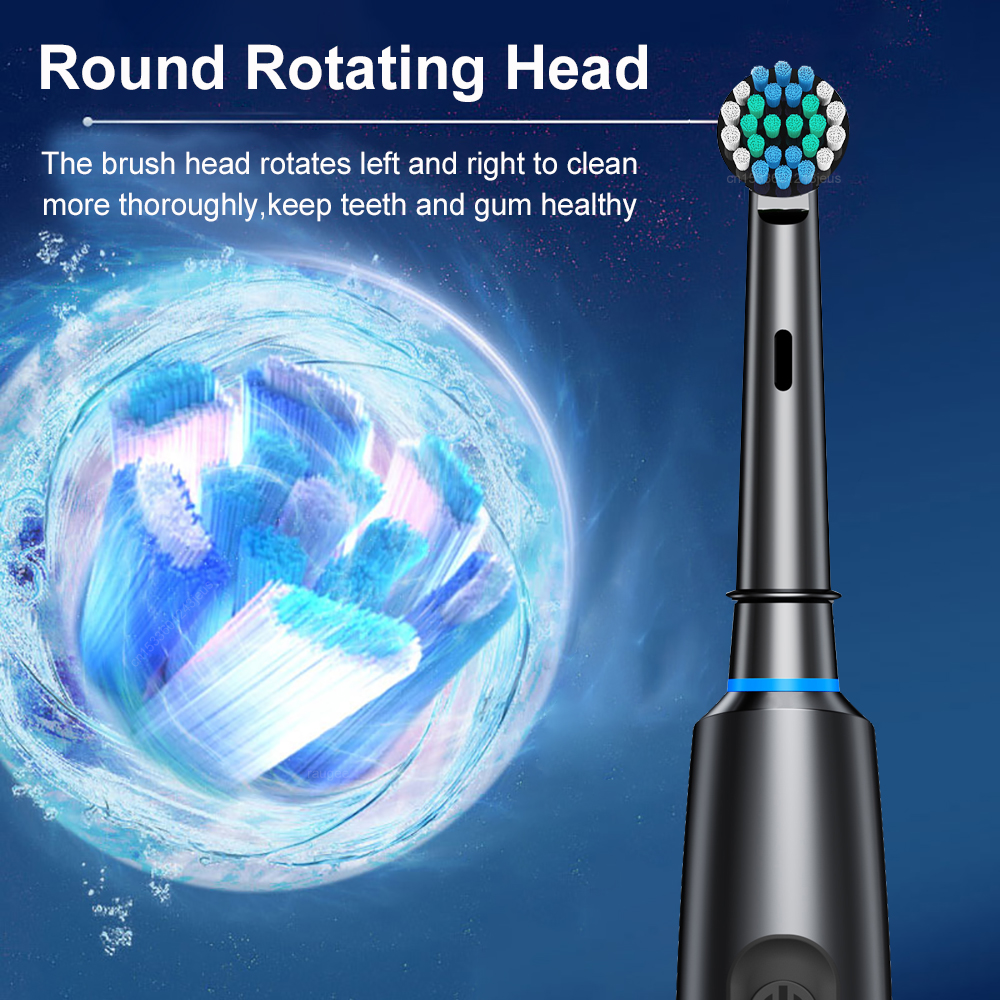 Electric Toothbrush Rotary Rec - Teeth Whitening Toothbrush ulasan dan harga
