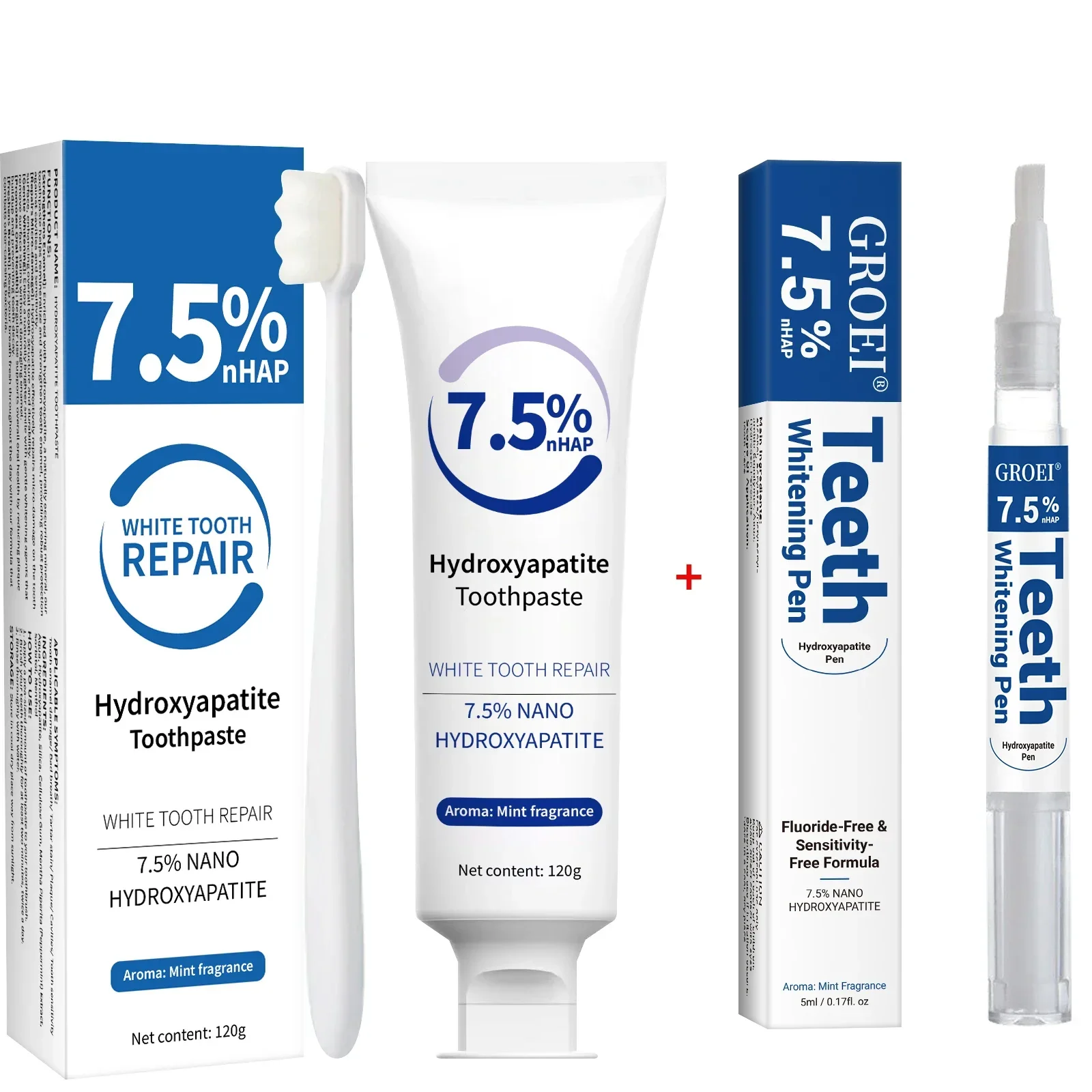 Toothpaste & Whitening Pen Kit - Remineralizing Toothpaste ulasan dan harga
