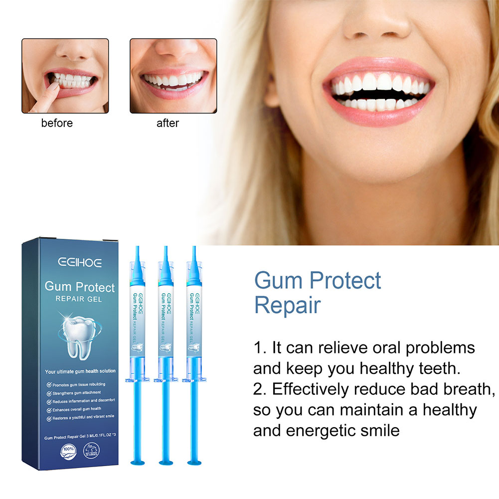Gum Protection Repair Gel Reli - Teeth Whitening Gel Pen ulasan dan harga