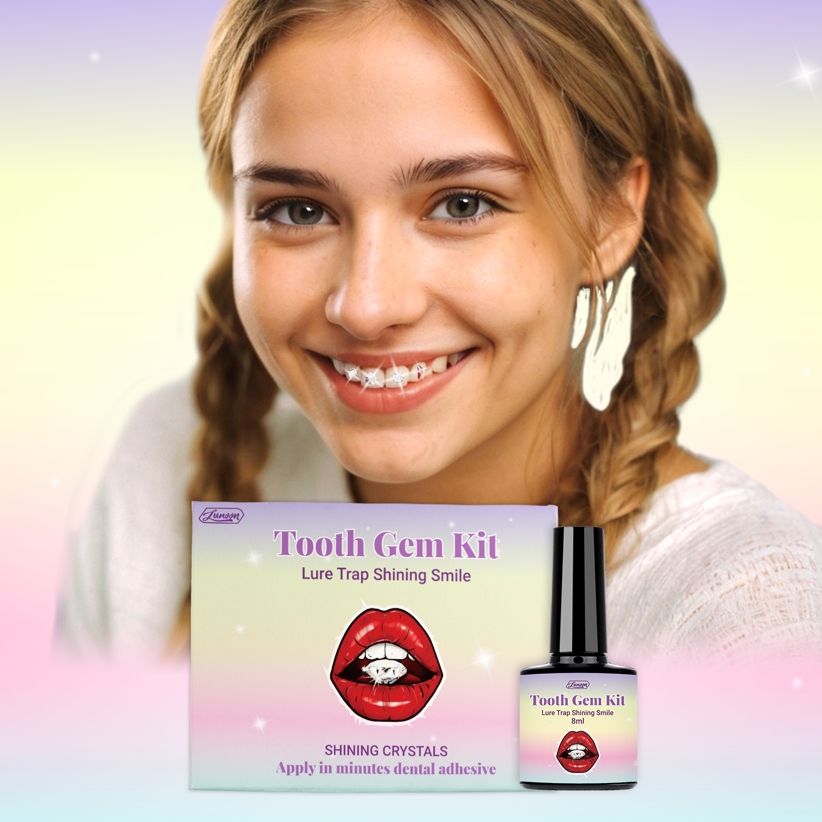 Tooth Gem Kit 1 Set Profession - Tooth Gem Kit ulasan dan harga