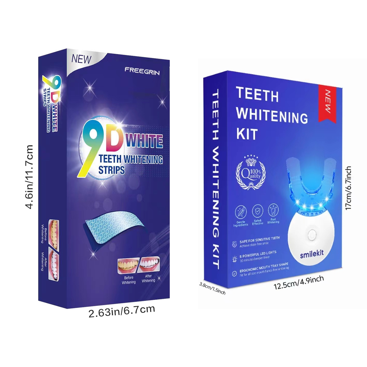Teeth Whitening Kit - 5X LED L - Teeth Whitening Kit ulasan dan harga
