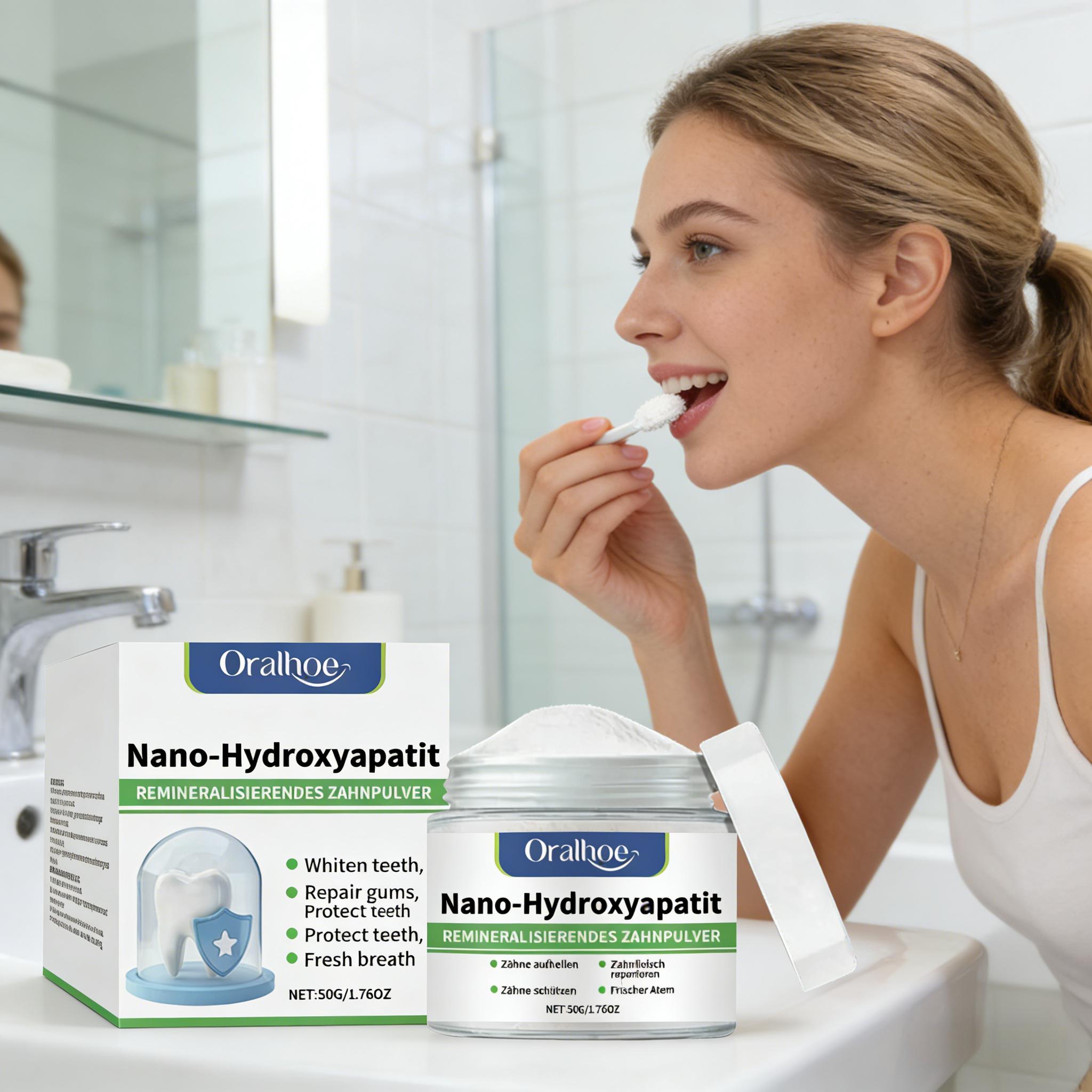 Oralhoe Whitening Tooth Powder - Teeth Whitening Instant ulasan dan harga