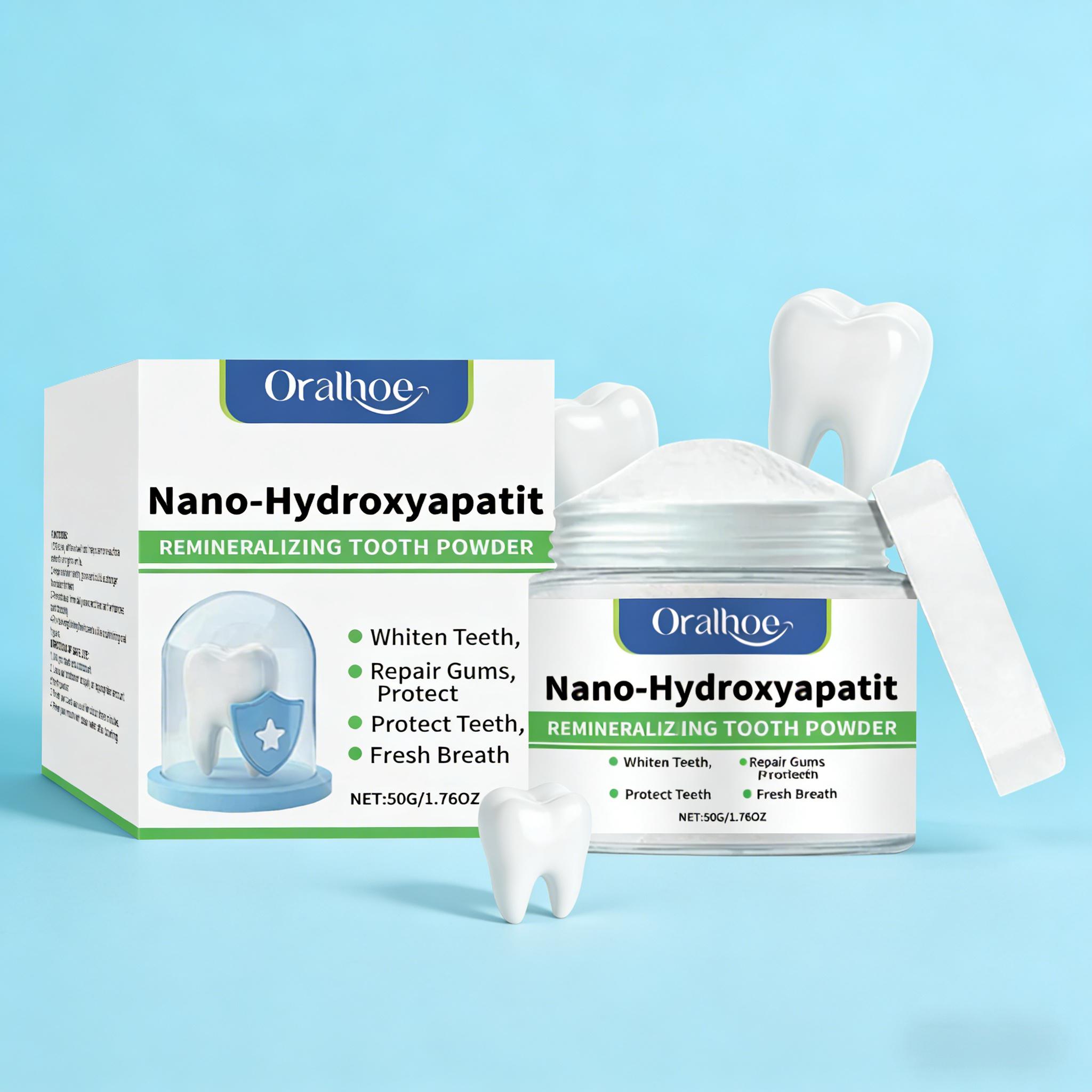 Oralhoe Whitening Tooth Powder - Teeth Whitening Instant ulasan dan harga