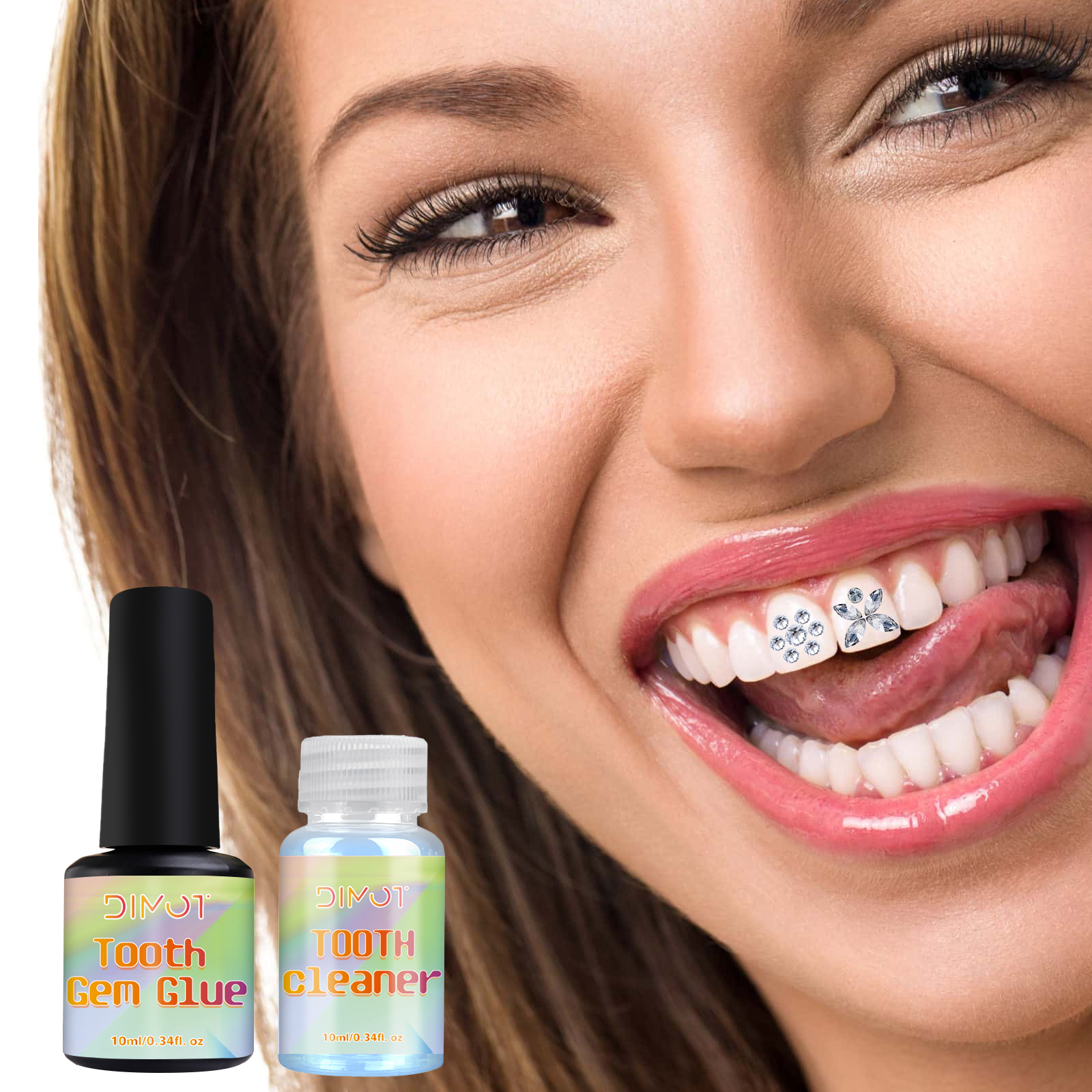DIY Tooth Gem Kit Tooth Decora - Tooth Gem Kit ulasan dan harga