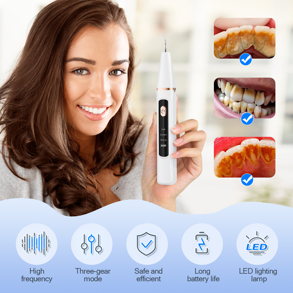 Ultrasonic Dental Calculus Rem - Teeth Whitening Kit ulasan dan harga