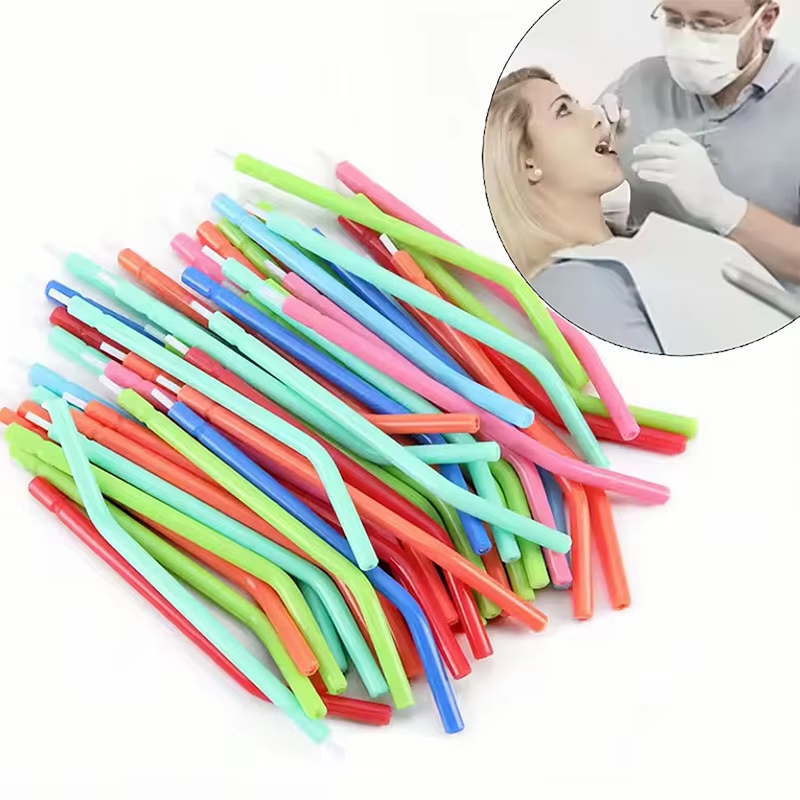 250pcs/bag Disposable Nozzles  - Teeth Whitening Youtube ulasan dan harga