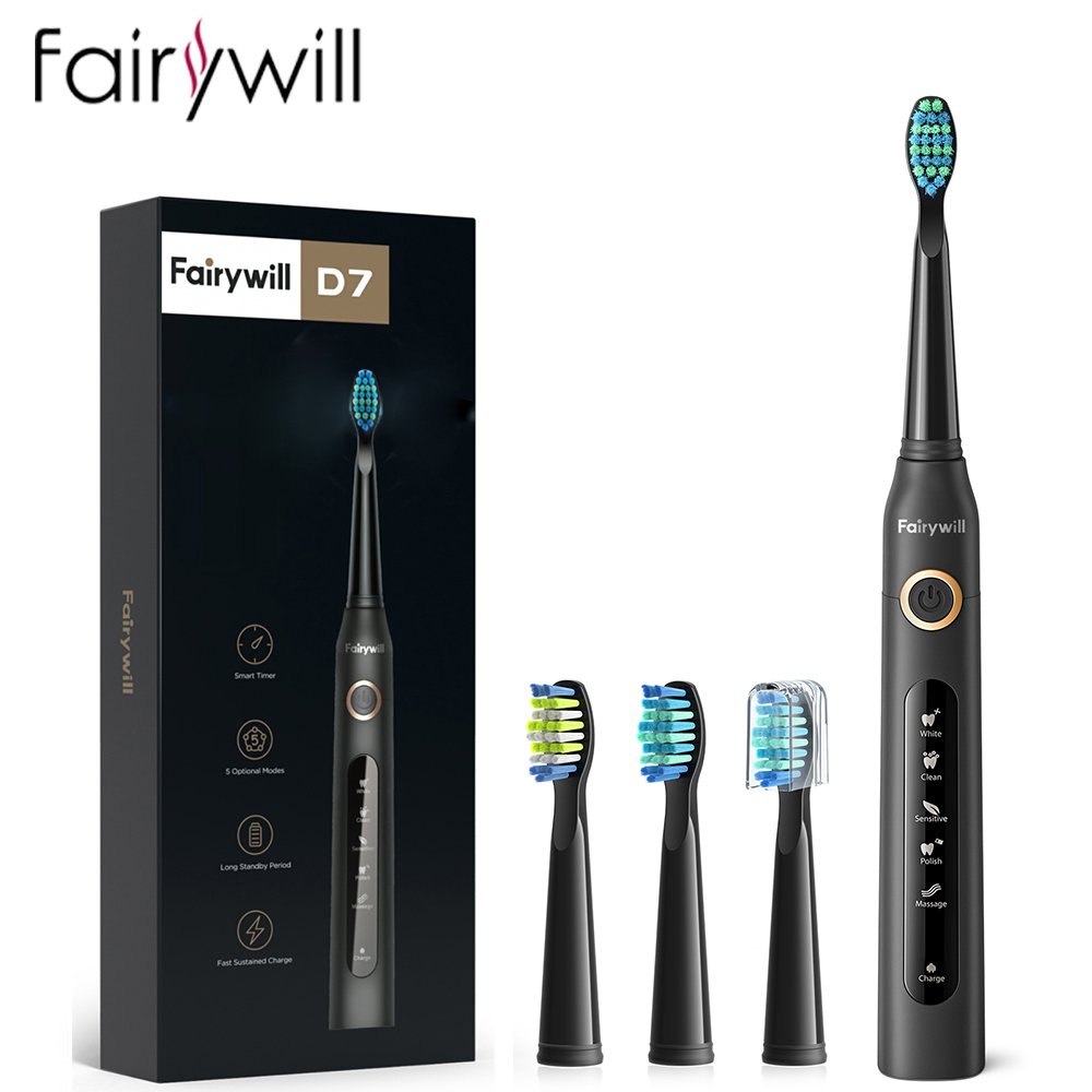 Fairywill Electric Sonic Tooth - Teeth Whitening Toothbrush ulasan dan harga