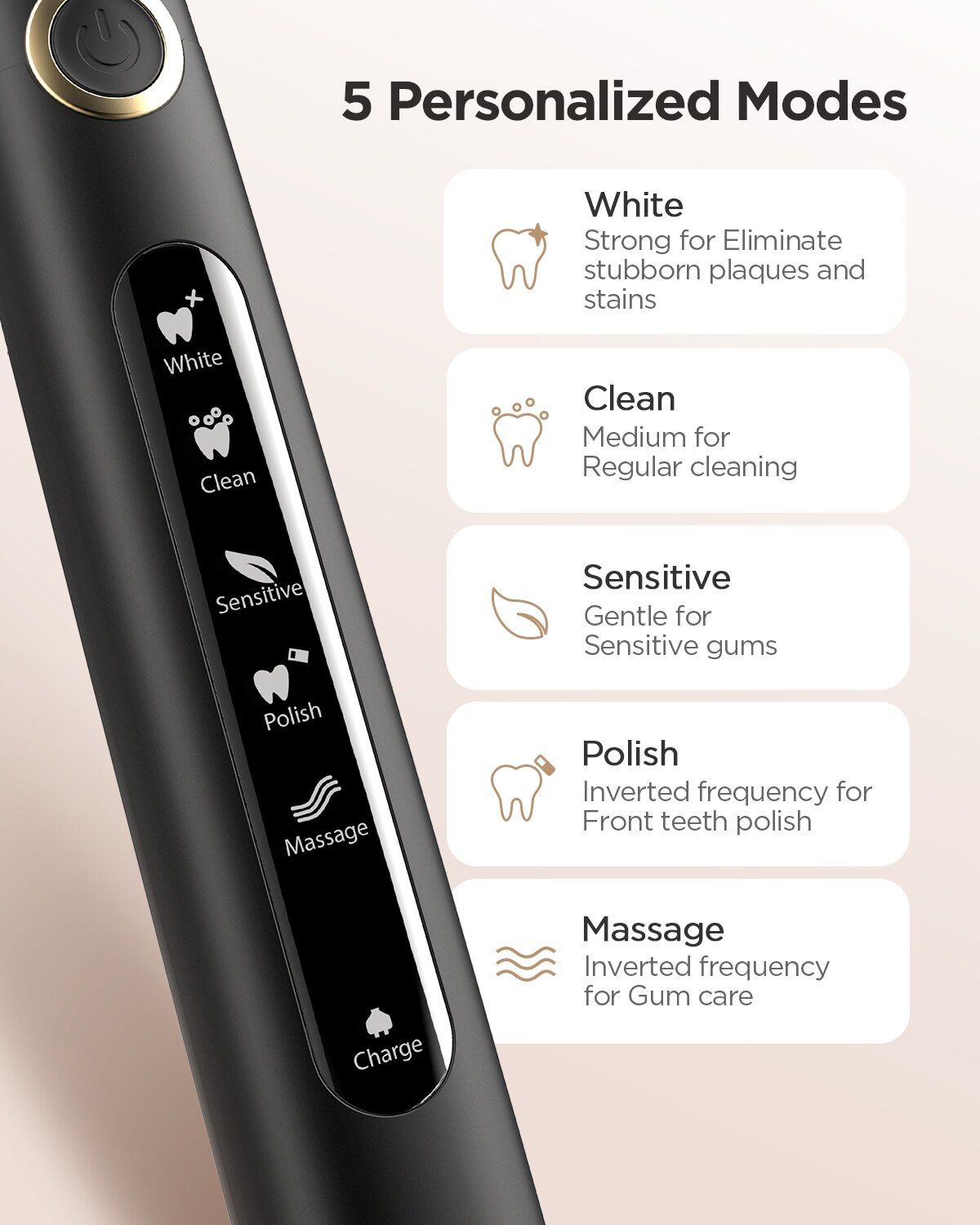 Fairywill Electric Sonic Tooth - Teeth Whitening Toothbrush ulasan dan harga