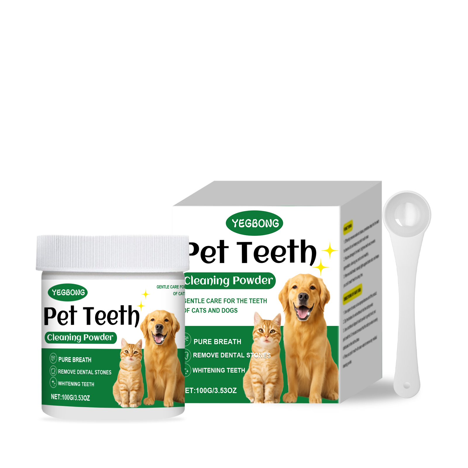 Pet Teeth Cleaning Powder Redu - Teeth Whitening Instant ulasan dan harga