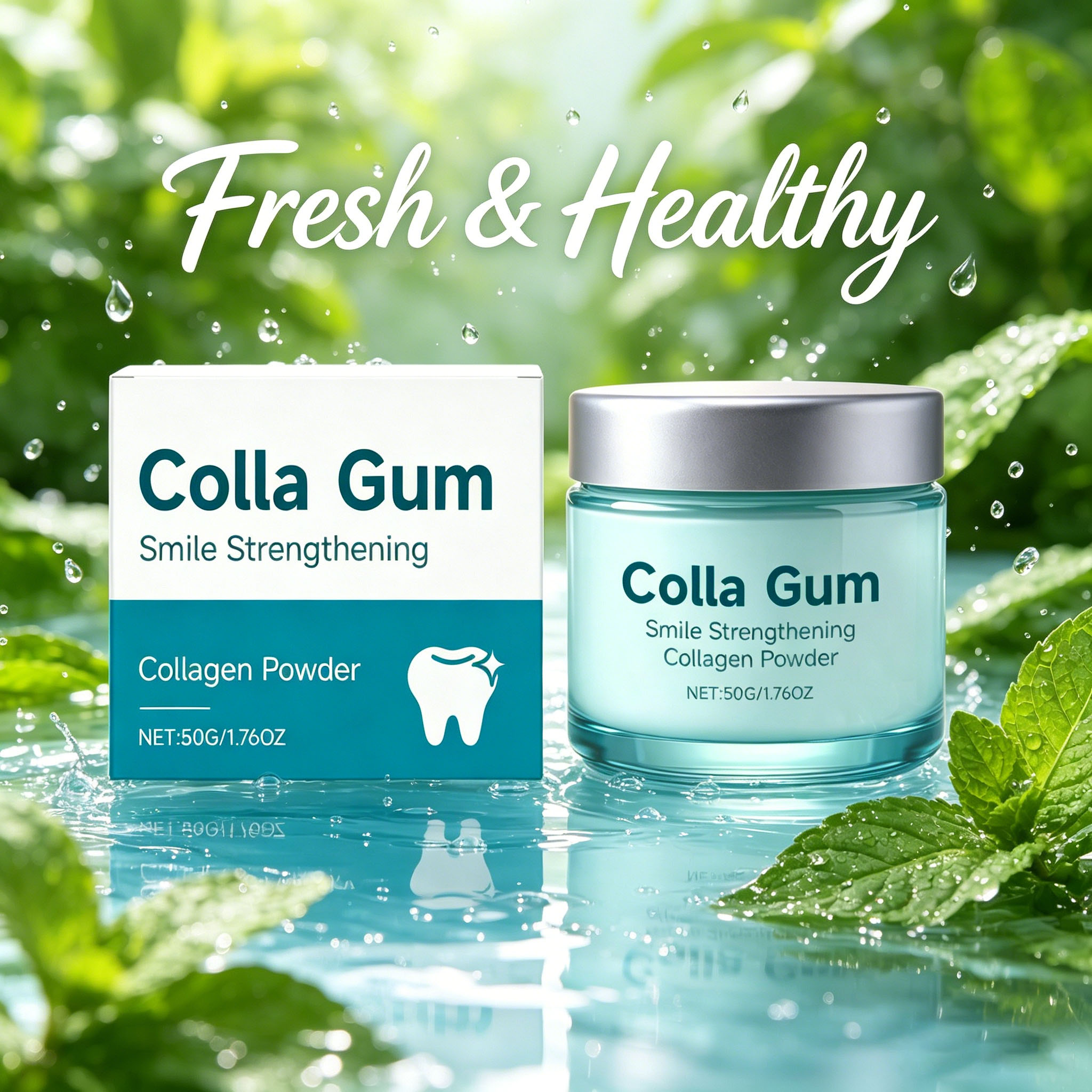 Collagen Whitening Tooth Powde - Teeth Whitening Instant ulasan dan harga