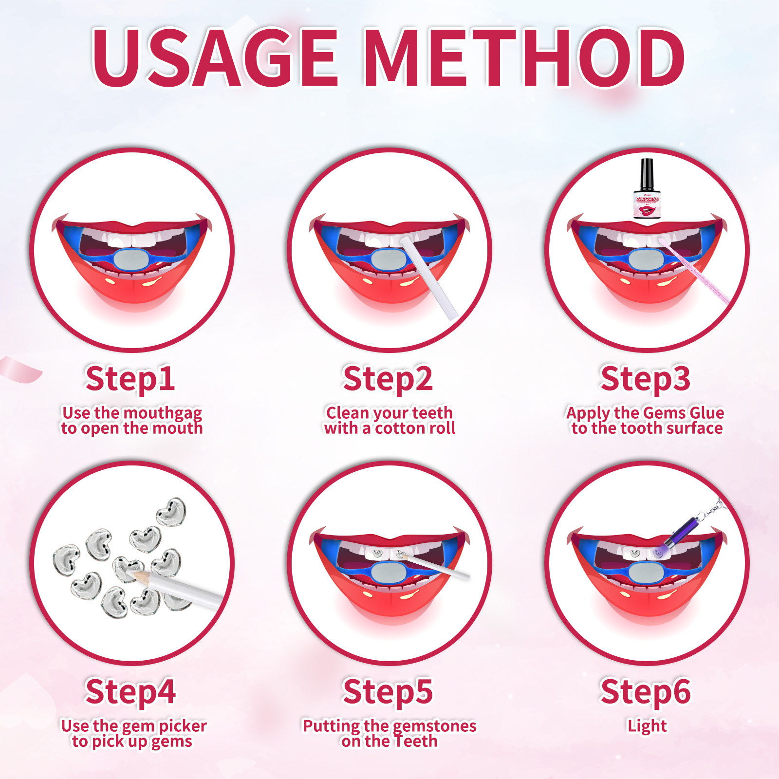 DIY Diamond Teeth Gems Kit Dec - Tooth Gem Kit ulasan dan harga