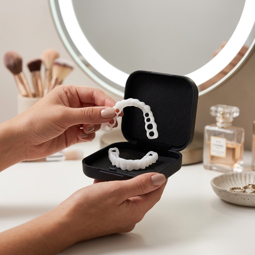 Comfort Removable Temporary Te - Teeth Whitening Instant ulasan dan harga