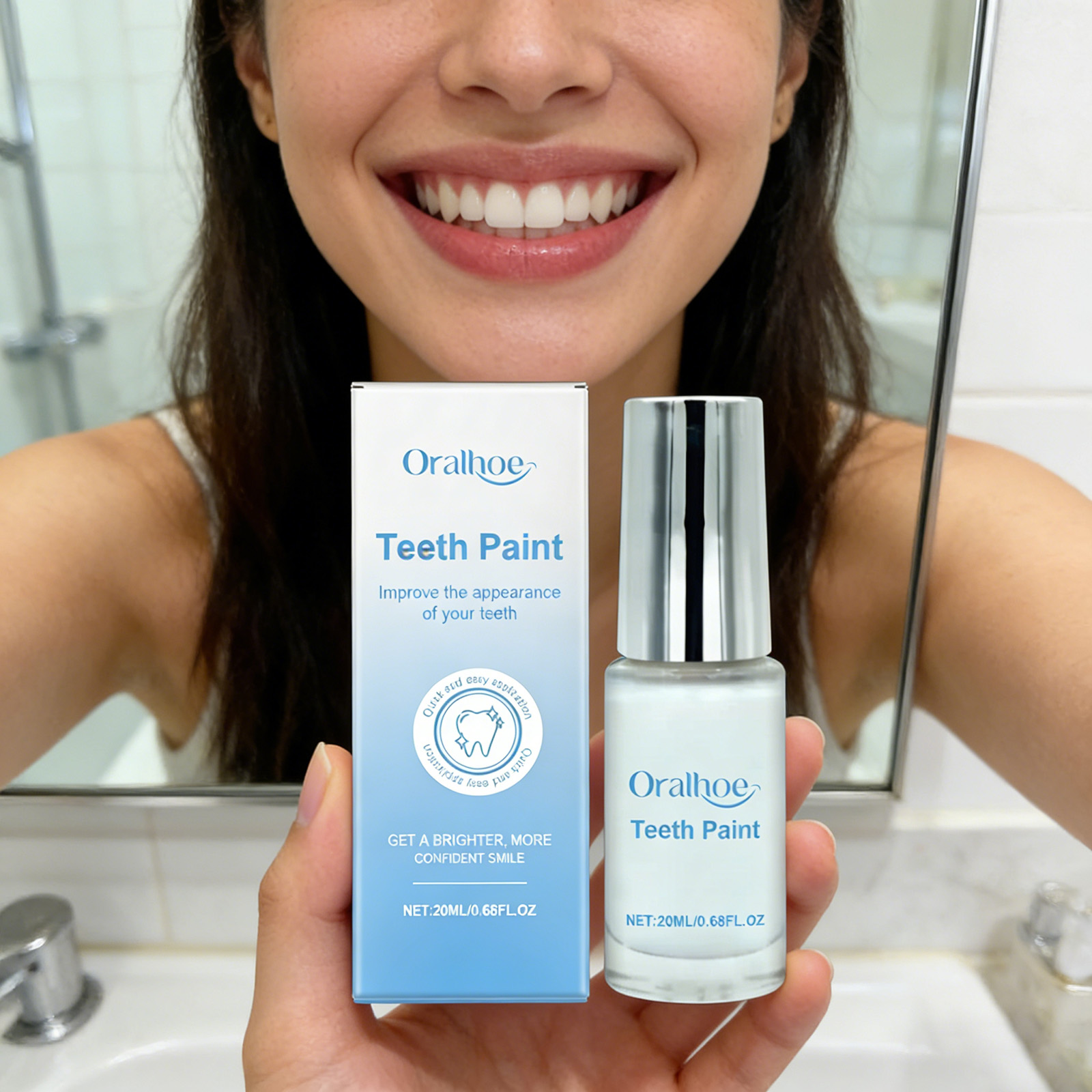 20ml Teeth Whitening Paint - I - Teeth Whitening Instant ulasan dan harga