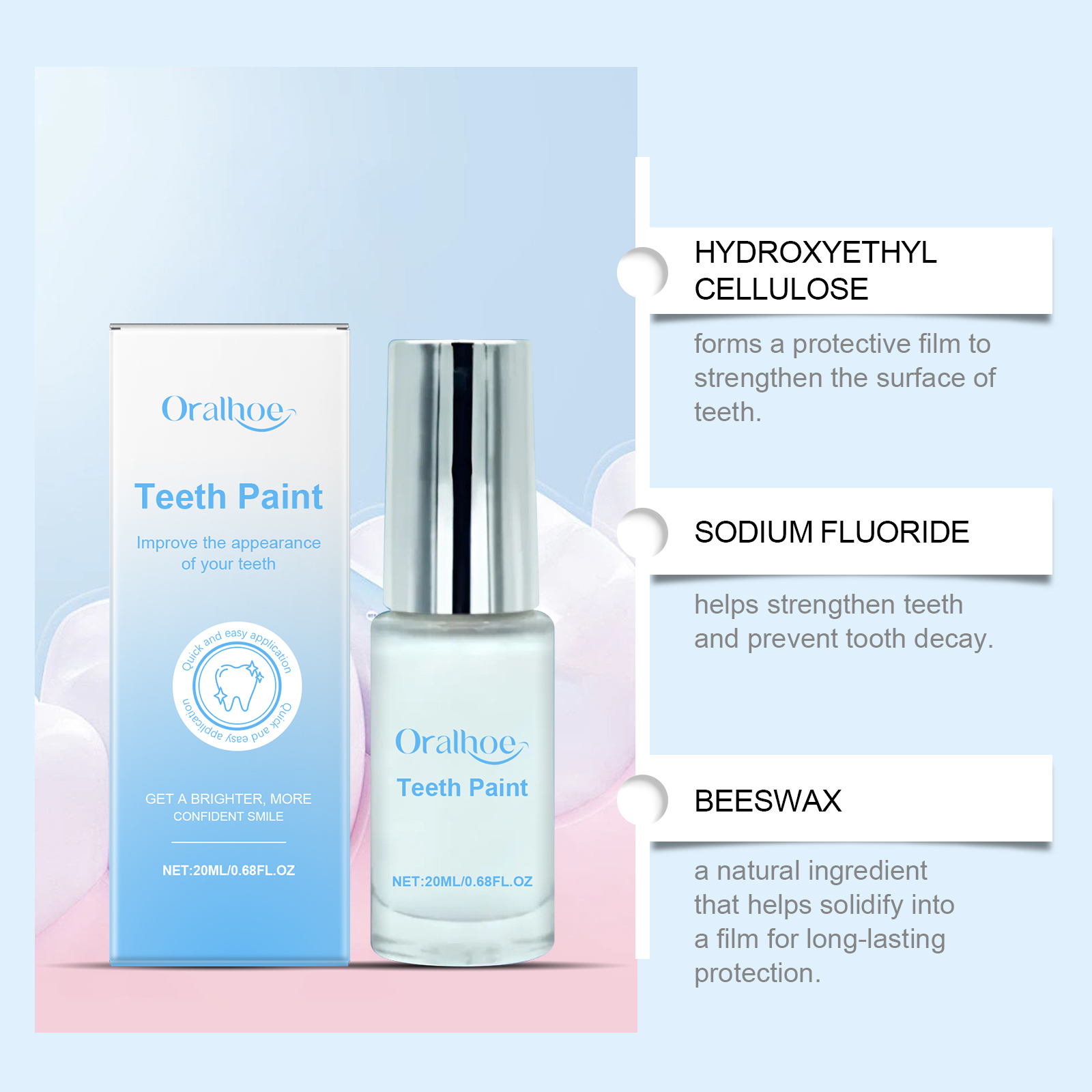 20ml Teeth Whitening Paint - I - Teeth Whitening Instant ulasan dan harga