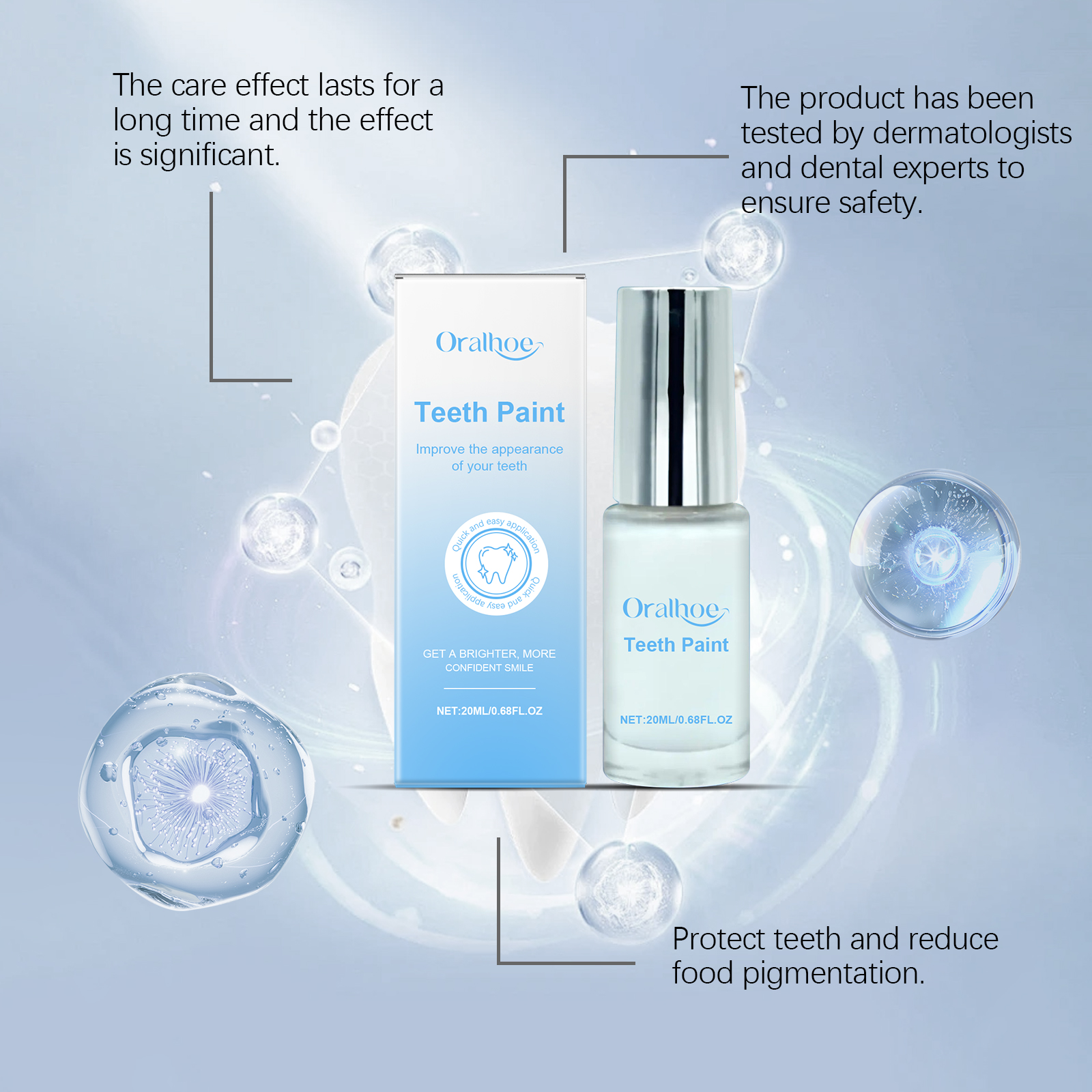 20ml Teeth Whitening Paint - I - Teeth Whitening Instant ulasan dan harga