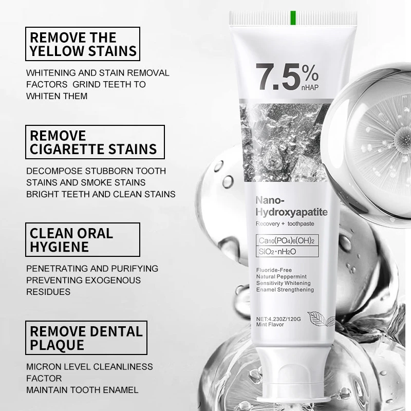 1/3pcs Toothpaste 7.5% Hydroxy - Remineralizing Toothpaste ulasan dan harga