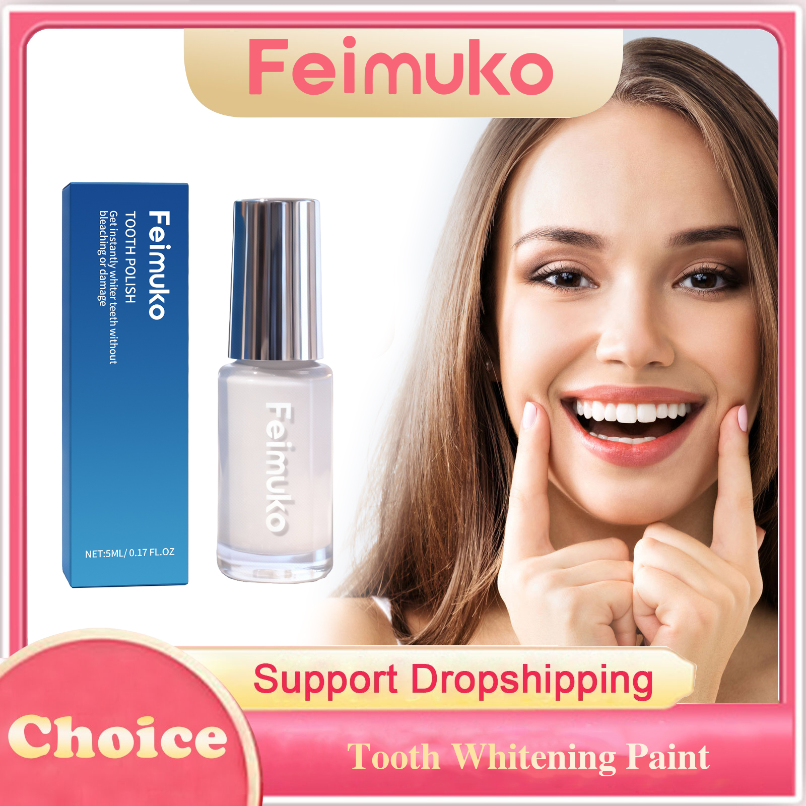 5ml Tooth Whitening Paint Remo - Teeth Whitening Instant ulasan dan harga