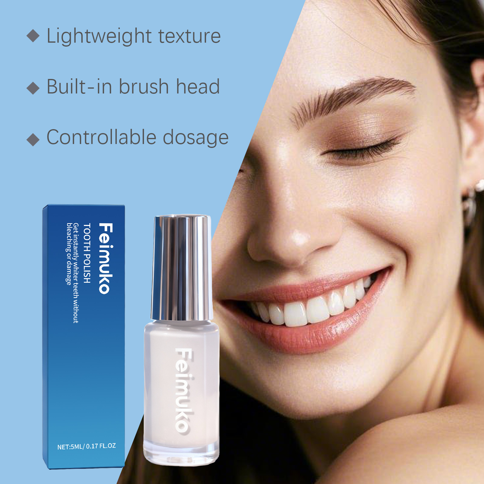 5ml Tooth Whitening Paint Remo - Teeth Whitening Instant ulasan dan harga