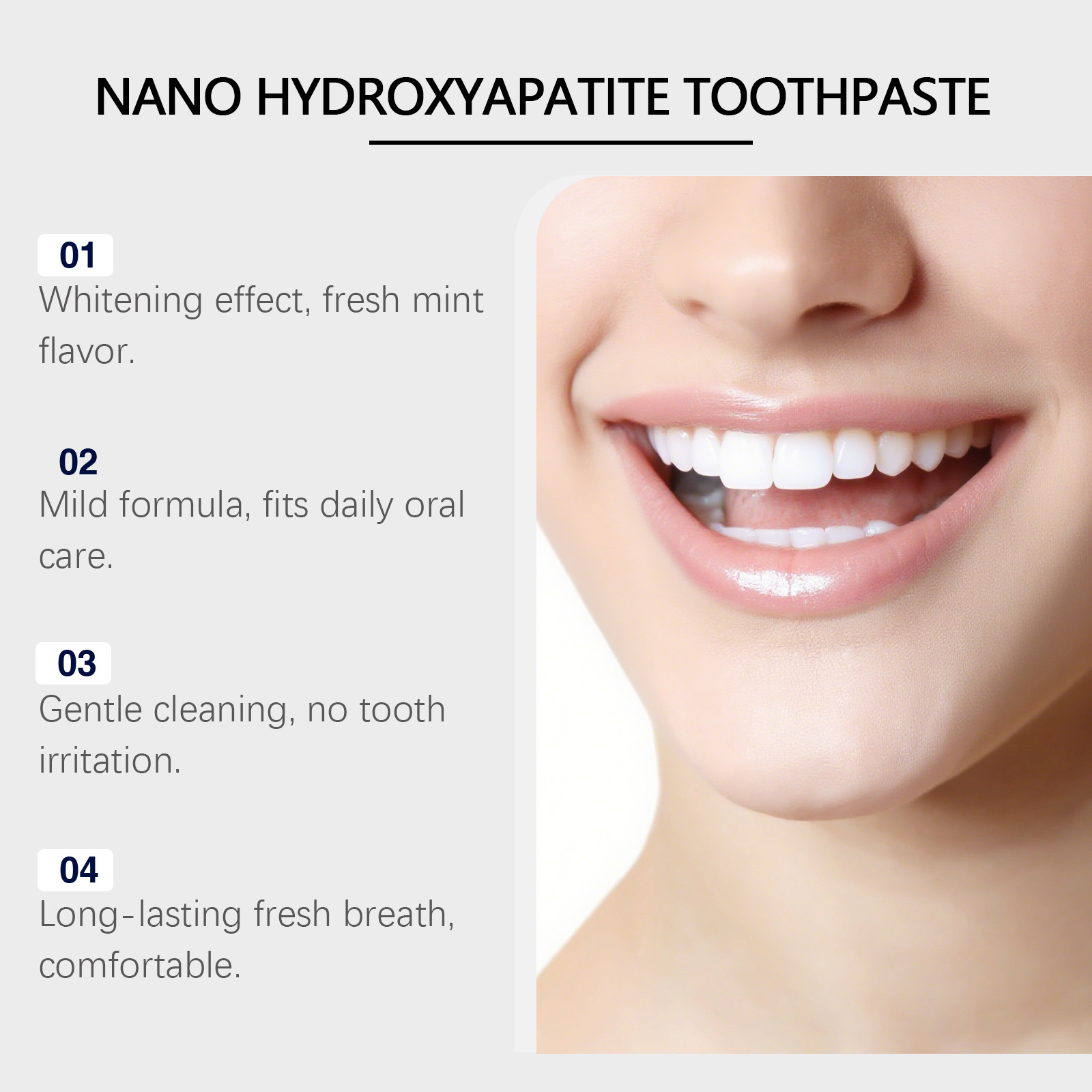 Nano Hydroxyapatite Toothpaste - Teeth Whitening Thailand ulasan dan harga