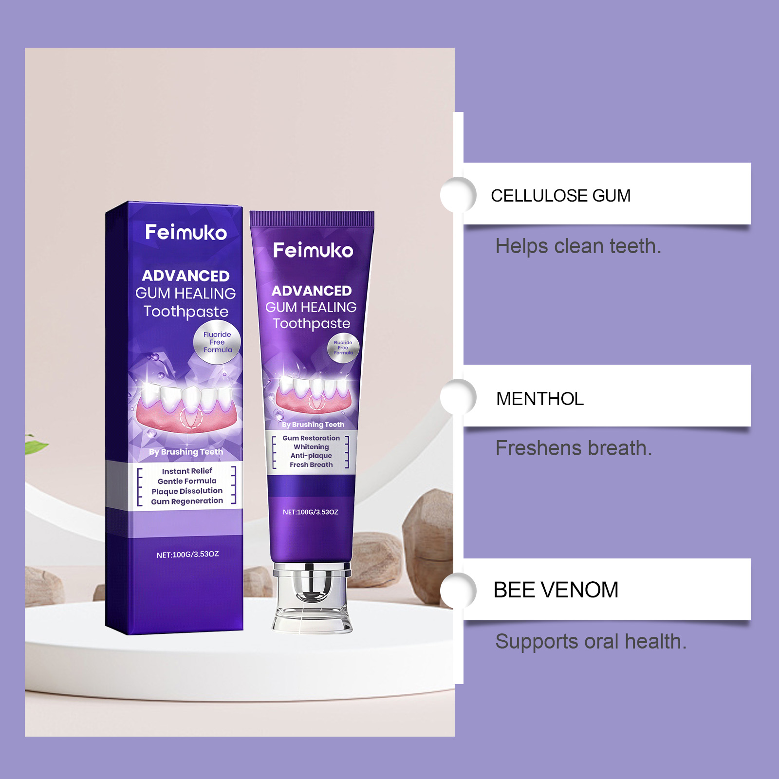Nano Hydroxyapatite Toothpaste - Teeth Whitening Thailand ulasan dan harga