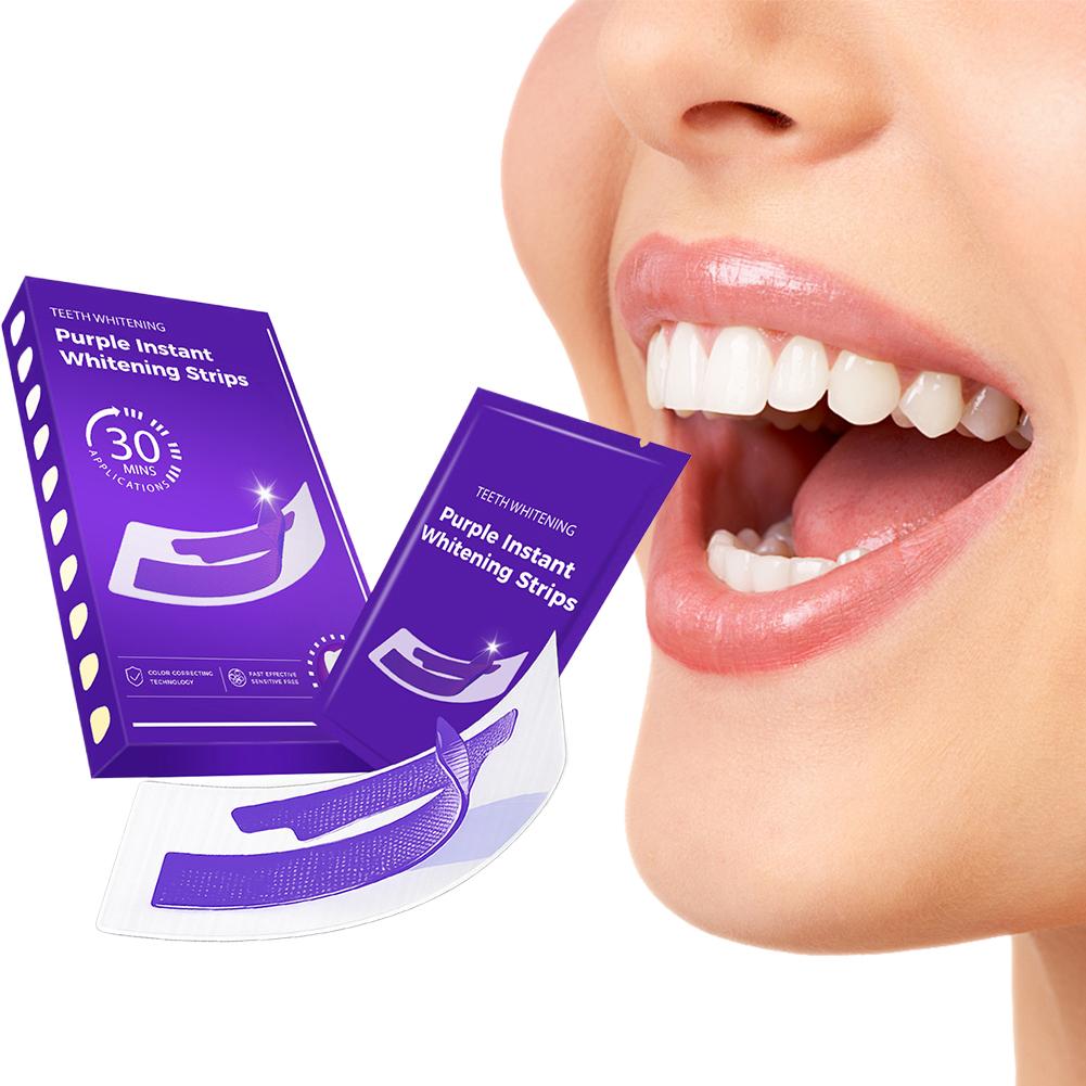 42Pairs Purple Teeth Whitening - Teeth Whitening Gel Pen ulasan dan harga