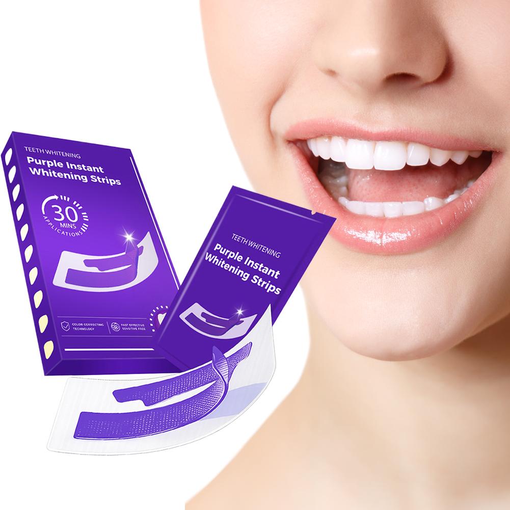 42Pairs Purple Teeth Whitening - Teeth Whitening Gel Pen ulasan dan harga