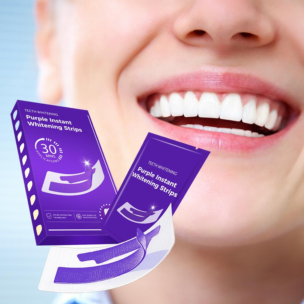 42Pairs Purple Teeth Whitening - Teeth Whitening Gel Pen ulasan dan harga