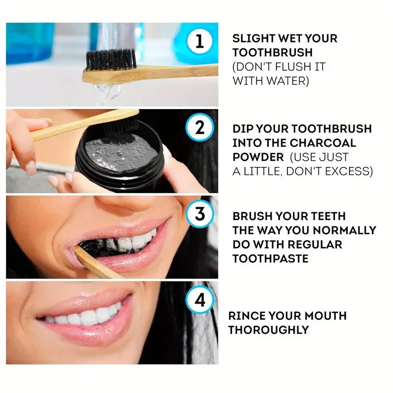 Teeth Brightening Whitening Po - Teeth Whitening Instant ulasan dan harga