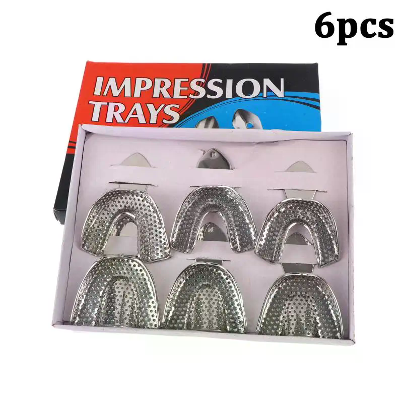 6Pcs Stainless Steel Dental Im - Teeth Whitening Kit ulasan dan harga