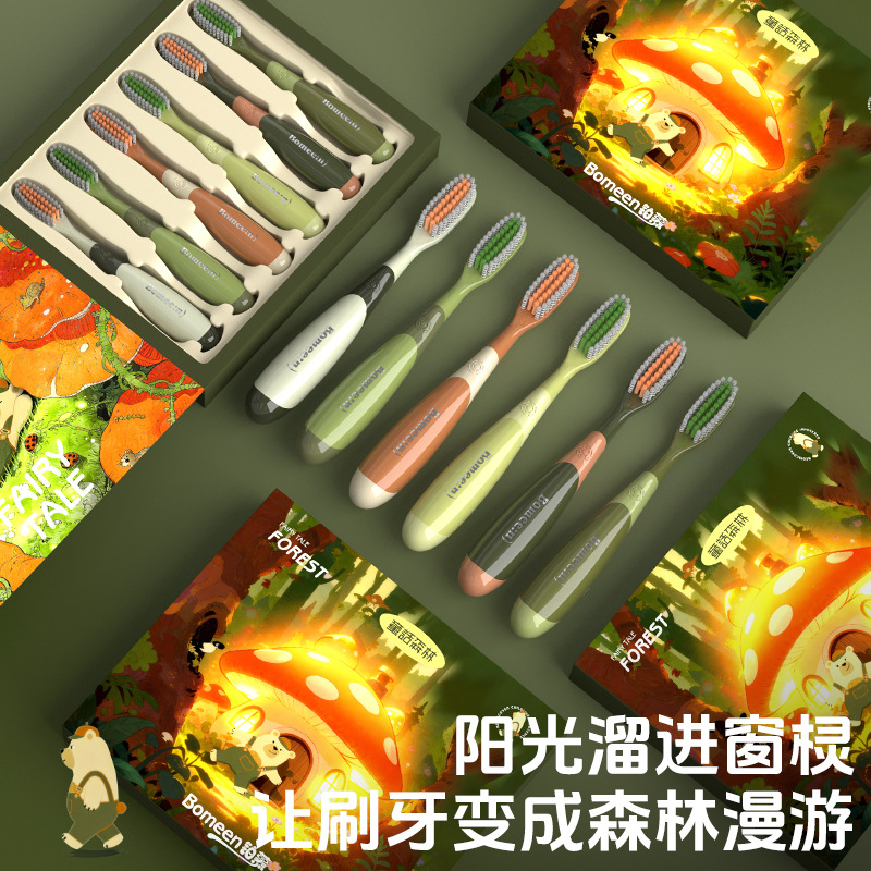3-12-year-old Fairy Tale Fores - Teeth Whitening Toothbrush ulasan dan harga